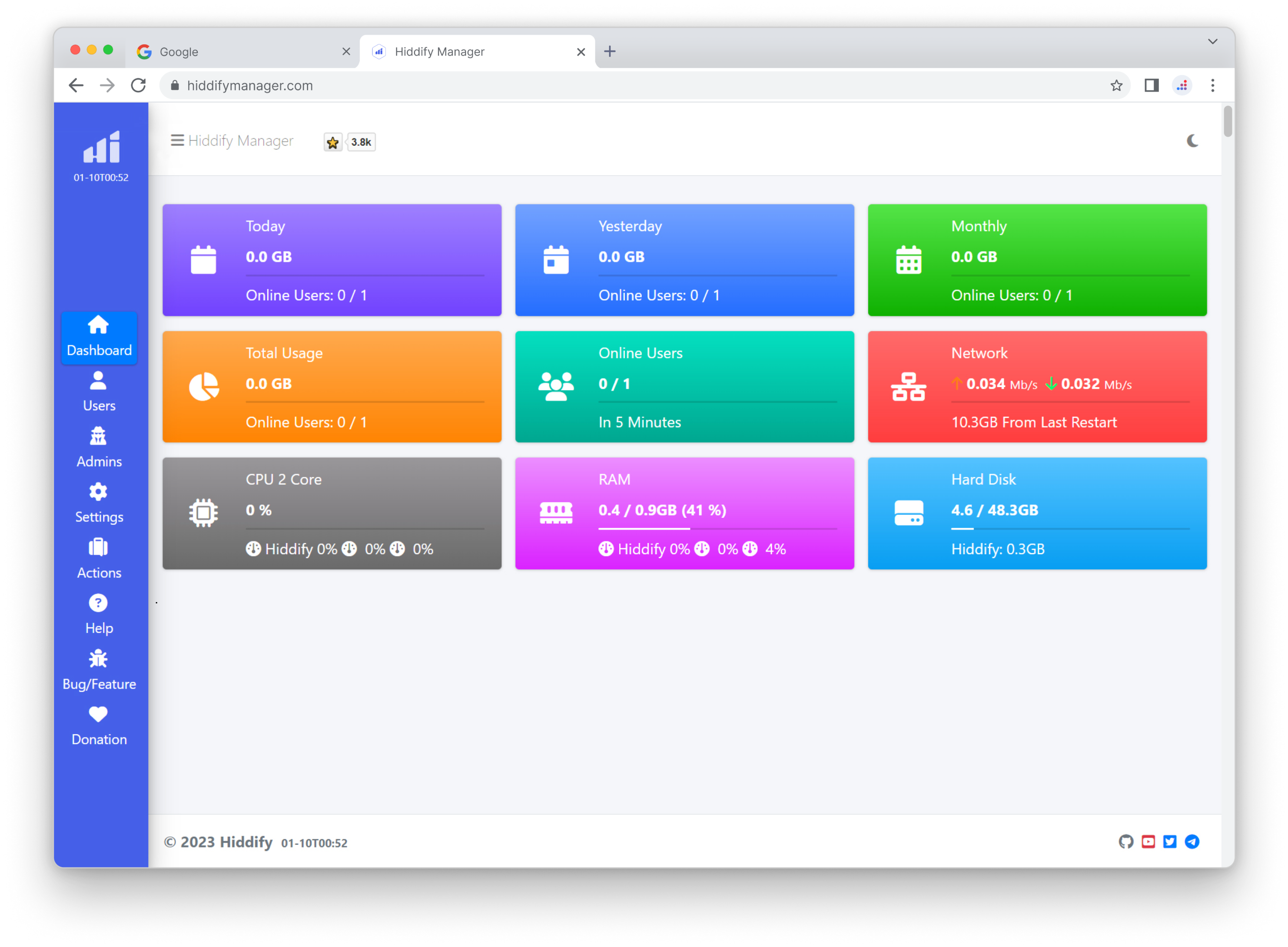 Hiddify Manager